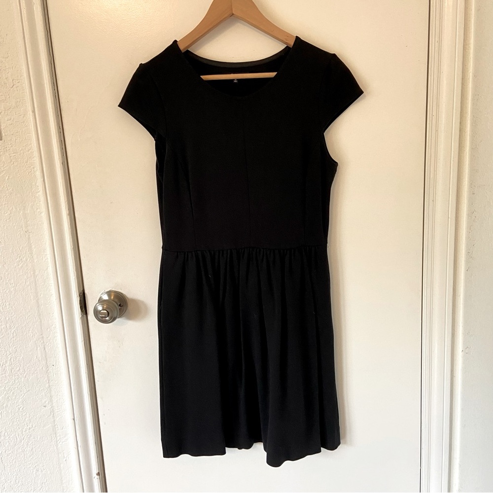 Madewell classic black dress